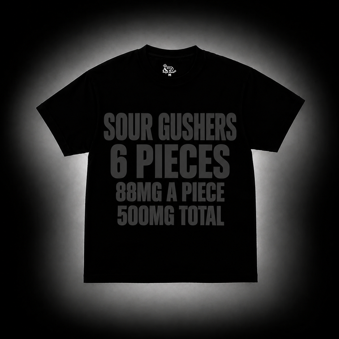 Sour Gushers 500MG Eddie T-Shirt